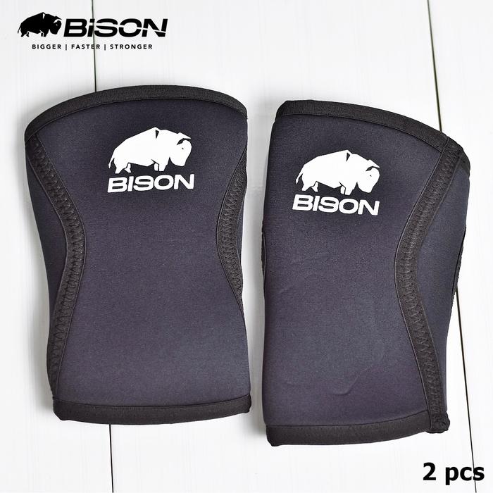 Bison Knee Sleeves Lifting Support - S
