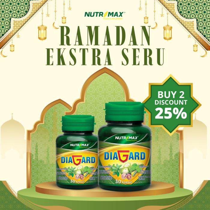 Nutrimax Promo Bundling Spesial Ramadhan D3 Magnesium + K2 Complete Multivitamin D3 + K2 Diagard Nutrikidz - D3 1000 IU 60