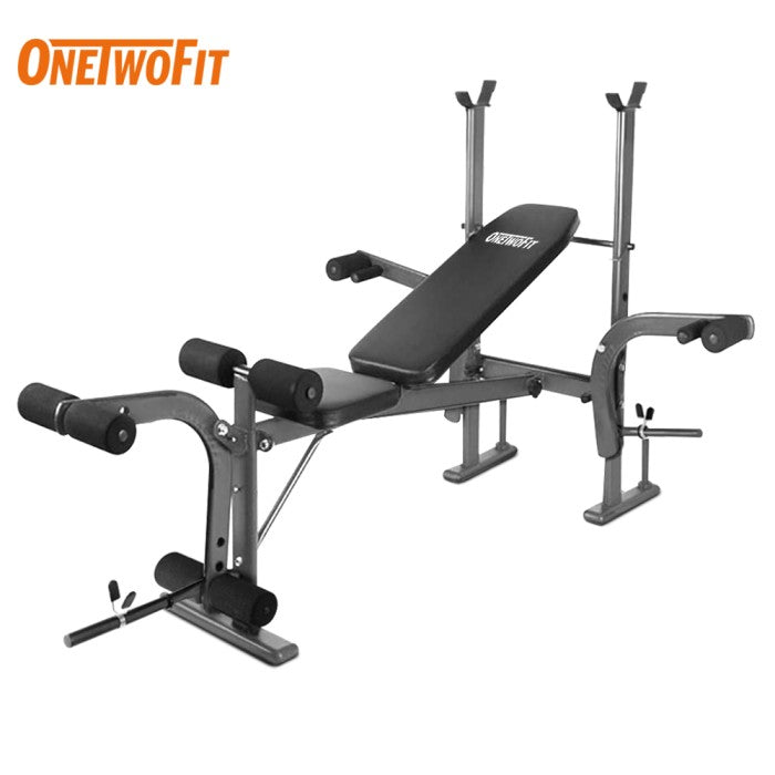 Onetwofit Bench pres besa Multi fungsi Berat Bangku alat olahraga