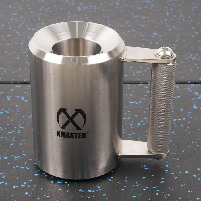 XMASTER Heavy Mug 8/10KG Gelas Berat Dumbbell 304 Baja Tahan Karat Latihan Kekuatan Otot - 8Kg Stainless steel
