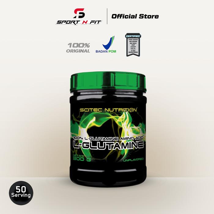 Scitec Nutrition - L GLUTAMINE 300 Gram optimum Health