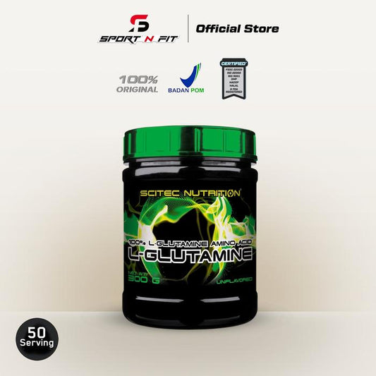 Scitec Nutrition - L GLUTAMINE 300 Gram optimum Health