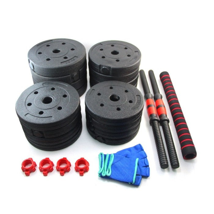 Dumbbell F206 30Kg Multiguna Adjustable Dumbbell Set 2 in 1 Murah