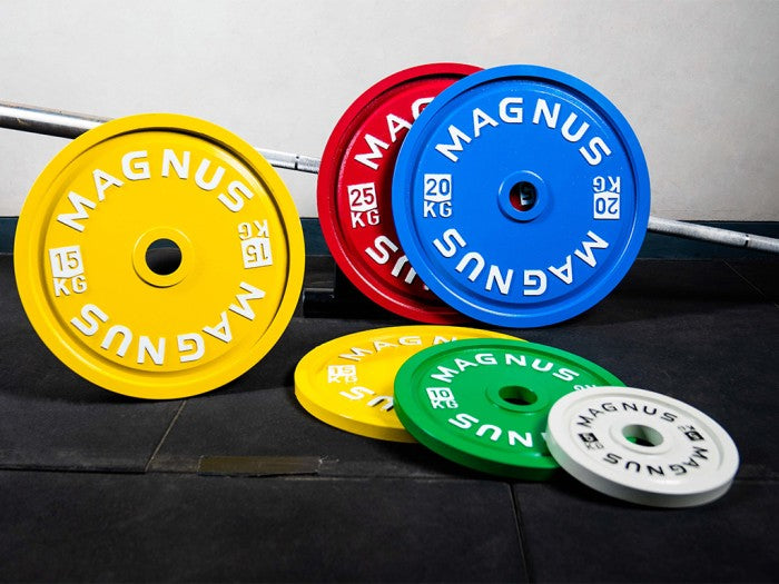 Calibrated Iron Plates Magnus Powerlifting Color
