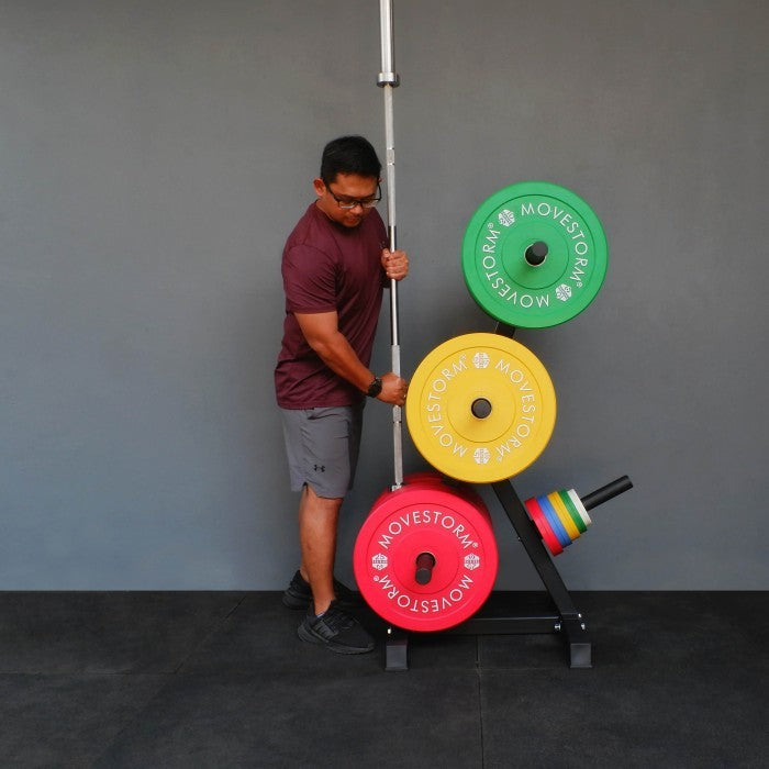 Movestorm Ultimate Olympics Weight Tree (Barbell&Bumper plate storage)