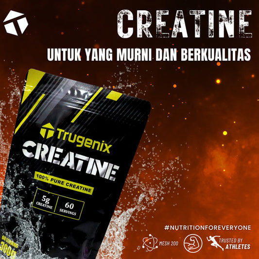 Trugenix 100% Pure CREATINE 300 gram 60 servings