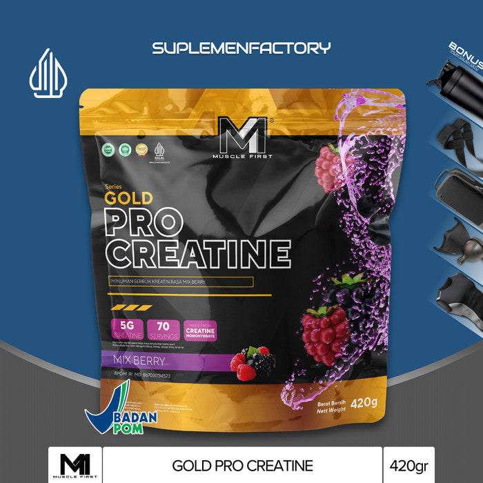 Muscle First Gold Pro Creatine Monohydrate 420 Gram M1 70 Servings