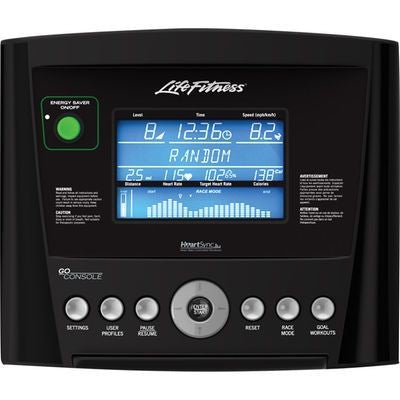 Life Fitness C1 Upright Bike Go Console