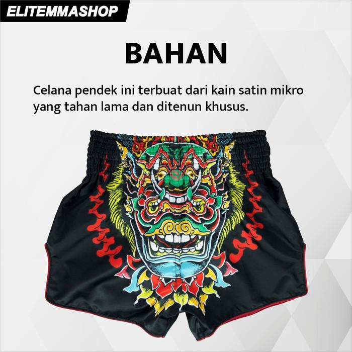 FAIRTEX Slim Cut Muay Thai Boxing Celana Muay Thai Pria Celana Muaythai Boxing Thai Boxing - BS1713, XL