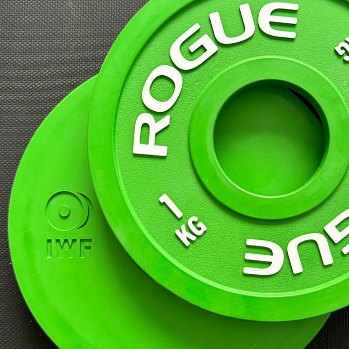 ROGUE IWF Change Plate Original gym Weight Plate Fitness CrossFit Weightlifting  Powerlifting ELEIKO - 0,5KG for pair