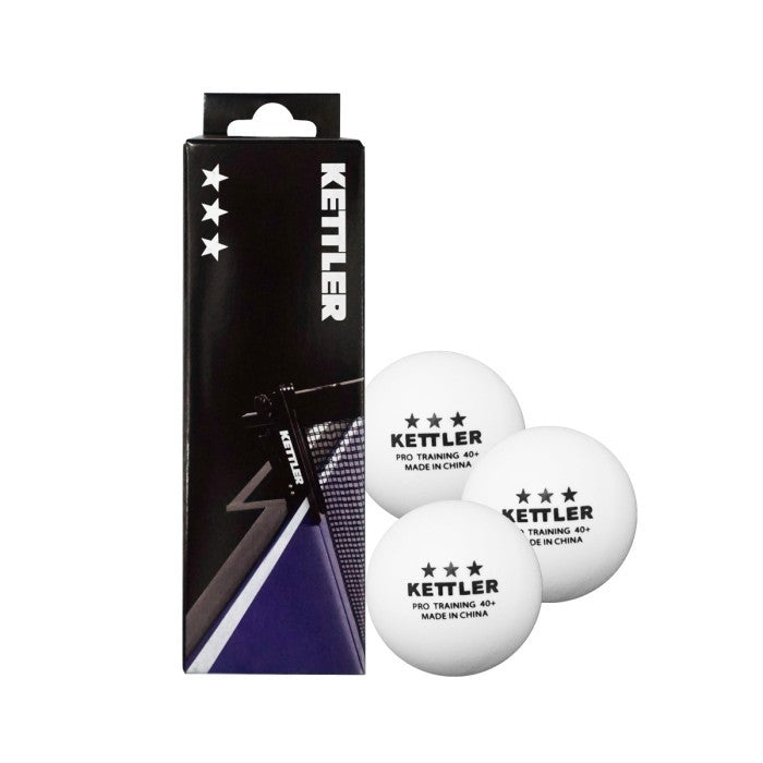 KETTLER Table Tennis Balls Bola PingPong 3 Stars 53053/53153