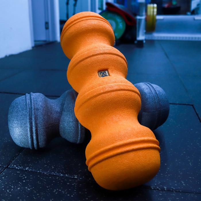 : XMASTER Foam Roller High Hardness Yoga Massage Otot Fitness Gym Recovery Pilates Peregangan Pemulihan Pijat otot - Grey-Hardness75