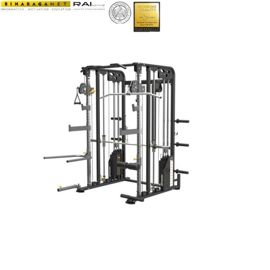 IMPULSE 2100 MULTI-FUNCTIONAL TRAINER WITH SMITH (FULL SHROUD)