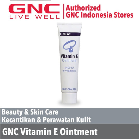 Gnc Vitamin E Ointment - Tube 50 Gram (375829)