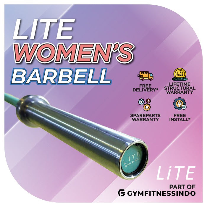 BARBELL LITE WOMEN'S BAR 15kg