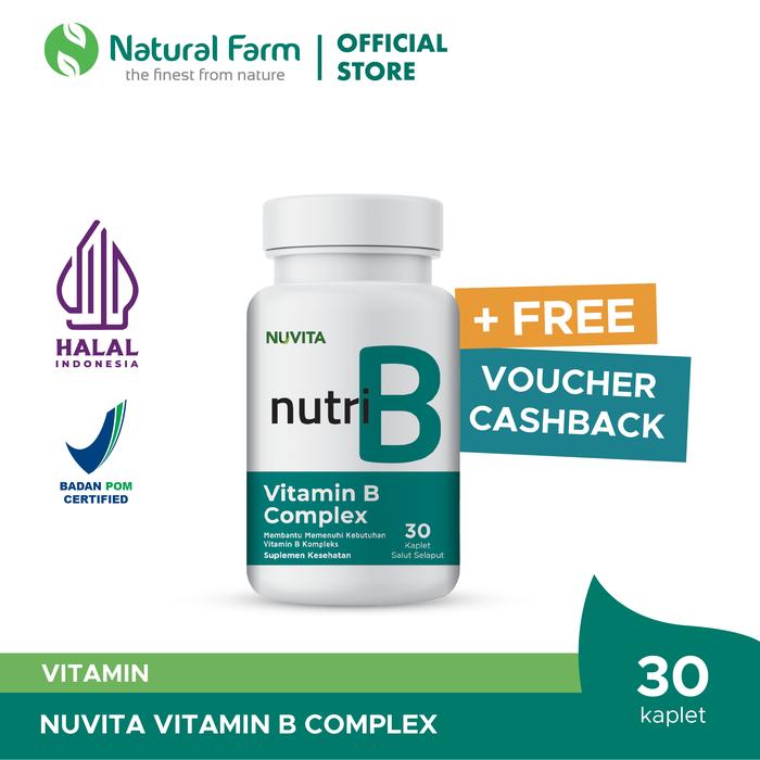 Nuvita Nutri B Complex - 30 Kaplet
