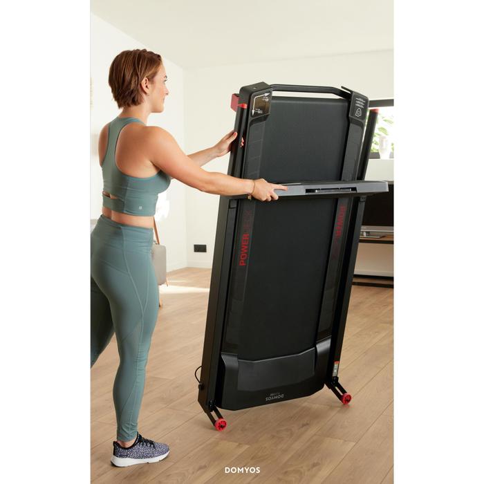 Decathlon Domyos Treadmill Run100E Smart Compact - 14 Km/Jam, 45⨯120 Cm - 8607158