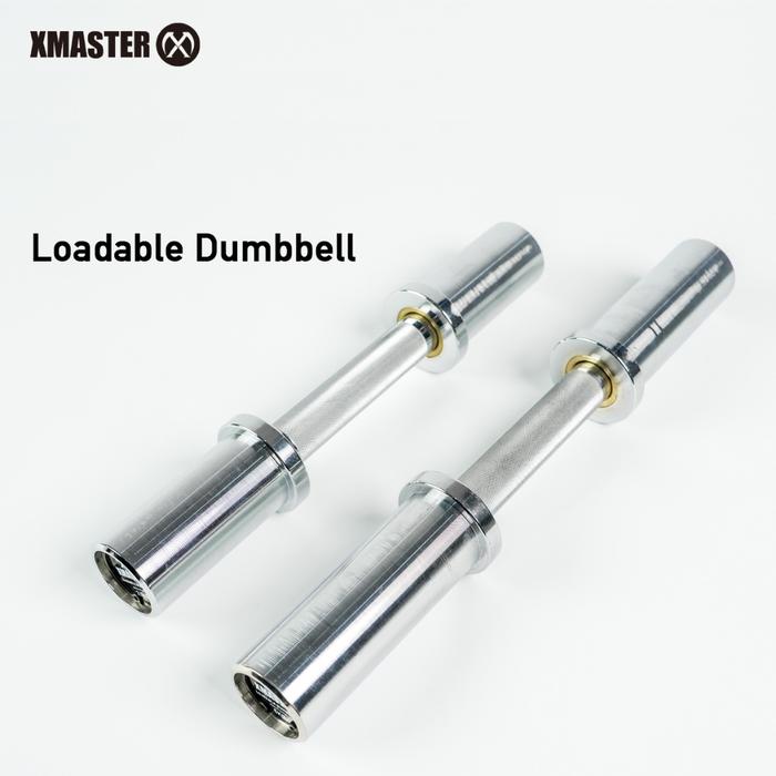 XMASTER Loadable Dumbbell Mini Barbell Fitness Gym Max Load 120KG CrossFit ROGUE ELEIKO - 5KG-1 pac