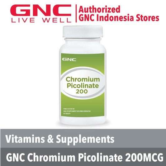 GNC CHROMIUM PICOLINATE (576166) - 90 TABLETS