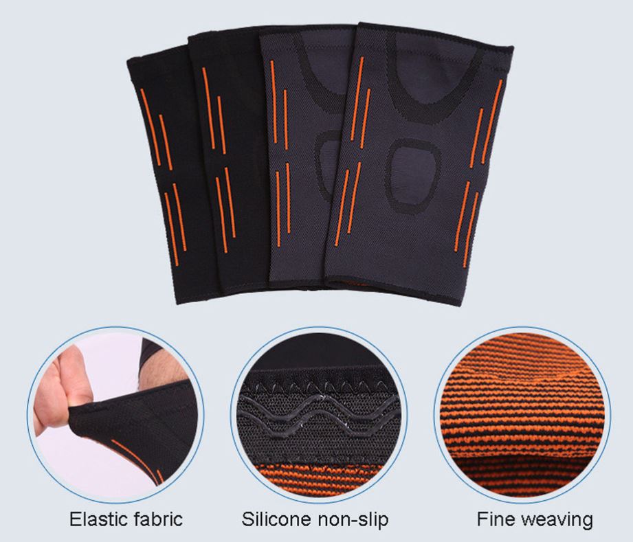 AOLIKES Pelindung Lutut Knee Protection Pad Braces Fitness 1 Pair - 7719