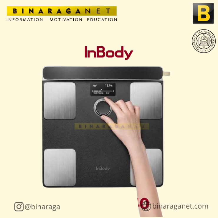 BINARAGANET x InBodyDial H40 Timbangan Tubuh Digital dengan Teknologi DSM-BIA 8 Titik Elektroda & Wi-Fi Otomatis untuk Pemantauan Kesehatan Keluarga