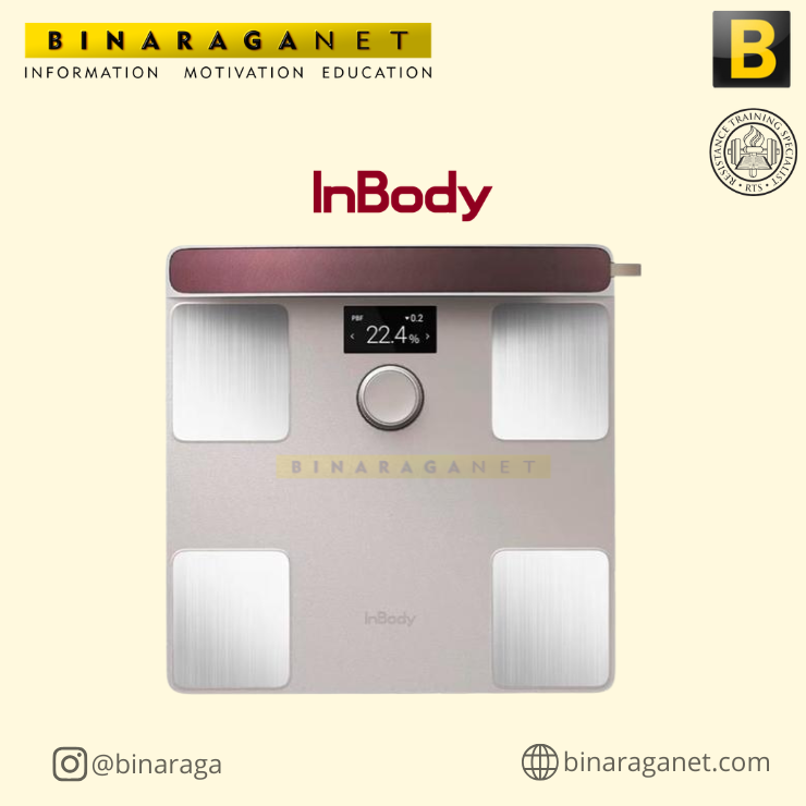 BINARAGANET x InBodyDial H40 Timbangan Tubuh Digital dengan Teknologi DSM-BIA 8 Titik Elektroda & Wi-Fi Otomatis untuk Pemantauan Kesehatan Keluarga