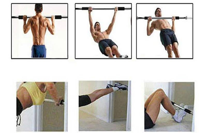 Tiang Latihan Pull Up Pintu Pattern Grip 62-100cm - 1604