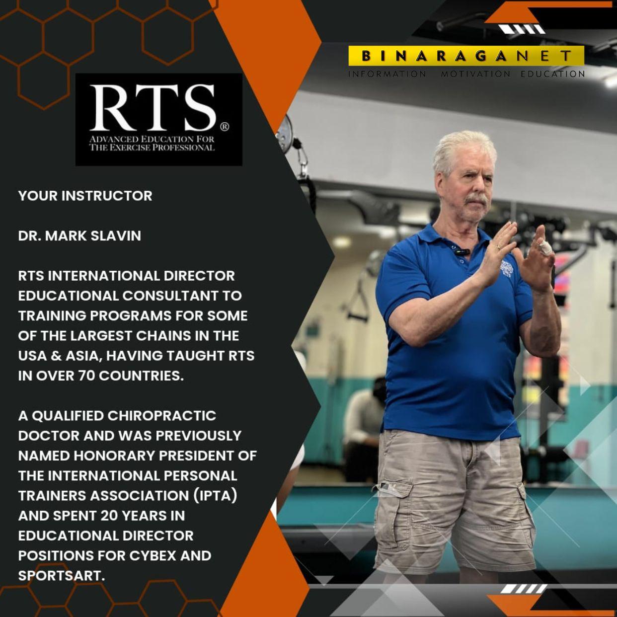 RTS Level 1 – Indonesia  Advanced Education for the Exercise Professional
