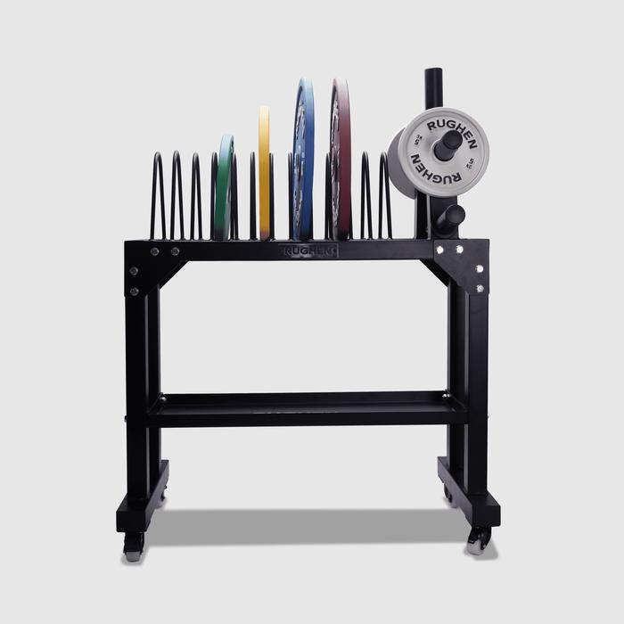 RUGHEN Powerlifting Calibrated Plate Rack