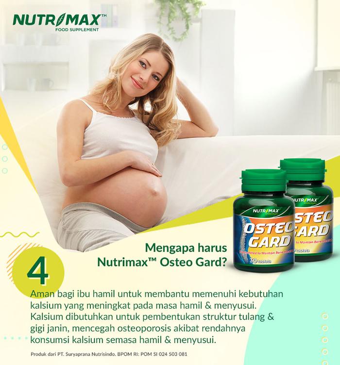 Nutrimax Osteo Gard Kalsium Tulang Osteoporosis Isi 30 Tablet - 30 TABLET