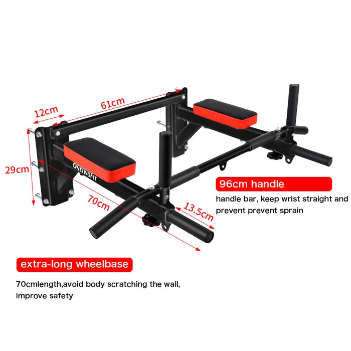 OneTwoFit Power tower Pull up alat olahraga rumahan fitness gym