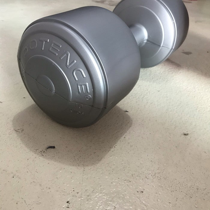 POTENCE DUMBEL 10 KG / BARBEL 10 KG / DUMBELL PLASTIK 10KG