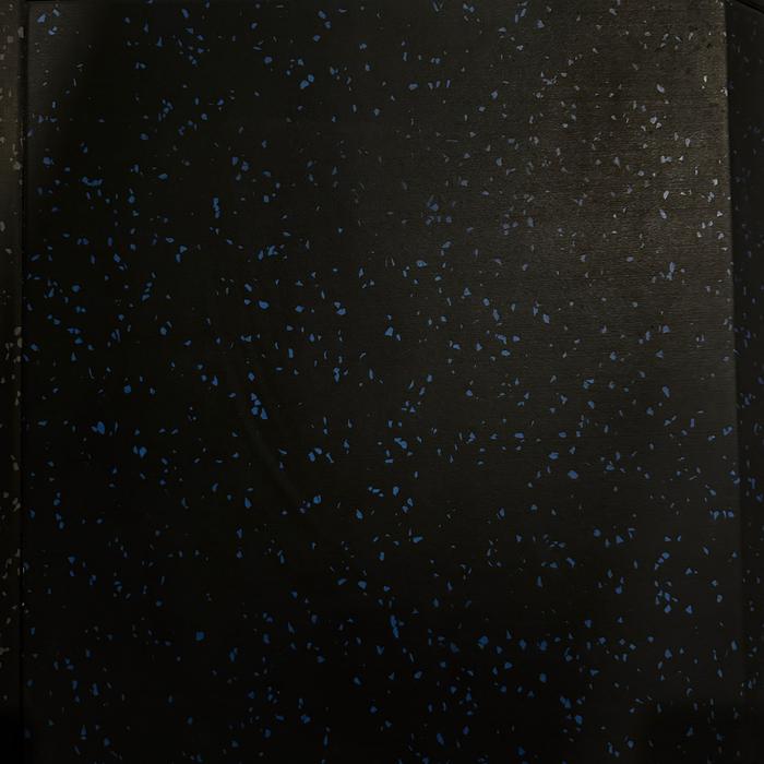 XMASTER Rubber Gym Floor Mat 50x50x3cm | Anti Selip & Anti Bau | Alas Karet Fitness - side