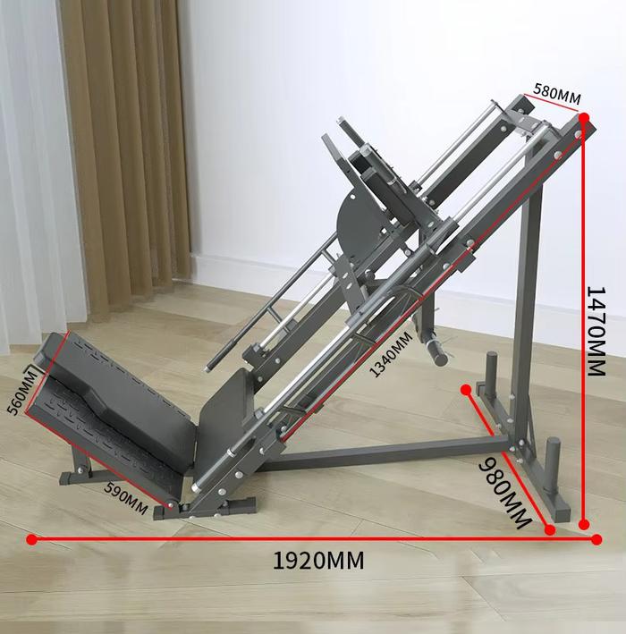 Leg Press Hack Squat +Calf USA ORIGINAL UF023 Alat gym leg press plus hack squat