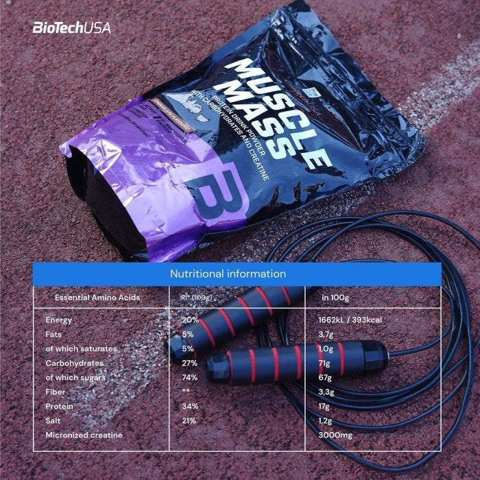 Bundle - MUSCLE MASS GAINER 4000+4000 Gram - Vanila