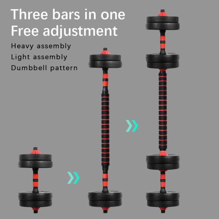OneTwoFit Dumbbell set 20KG Barbel set Dumbel