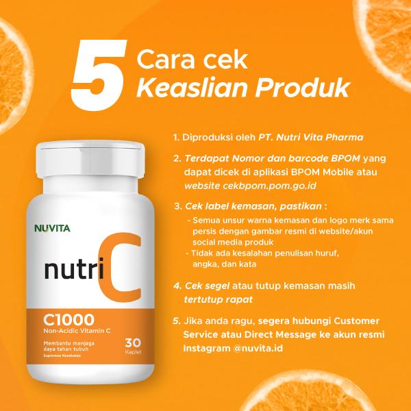 Nuvita Nutri C 1000 mg - 30 kaplet