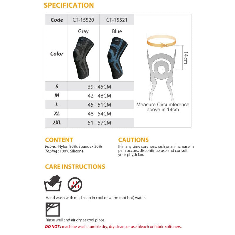 Knee Stabil Bodyvine Triple Compression
