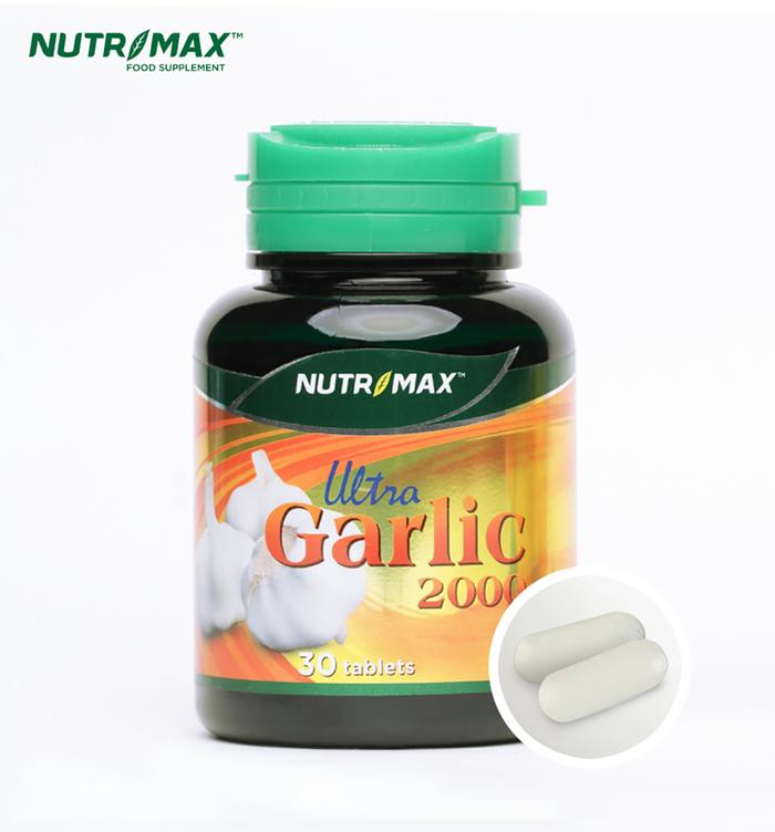 Nutrimax Ultra Garlic untuk Membantu Mengatasi Darah Tinggi atau Hipertensi Isi 30 Tablet