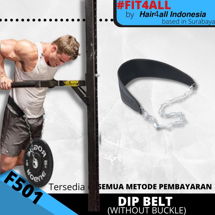 Dip Dips Dipping Belt Chain Pull Up Sabuk Beban Rantai Fitness Gym