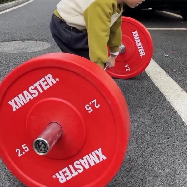 XMASTER Technique Plate Diameter 450mm Weightlifting Fitness gym CrossFit Training ROGUE ELEIKO - 2.5kg Sepasang