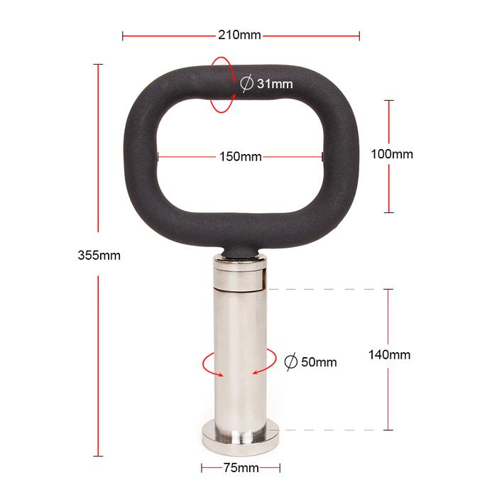 XMASTER Loadable Kettlebell set adjustable weight Plate IPF standard Strength home gym ROGUE ELEIKO - Combo 12,5 Kg