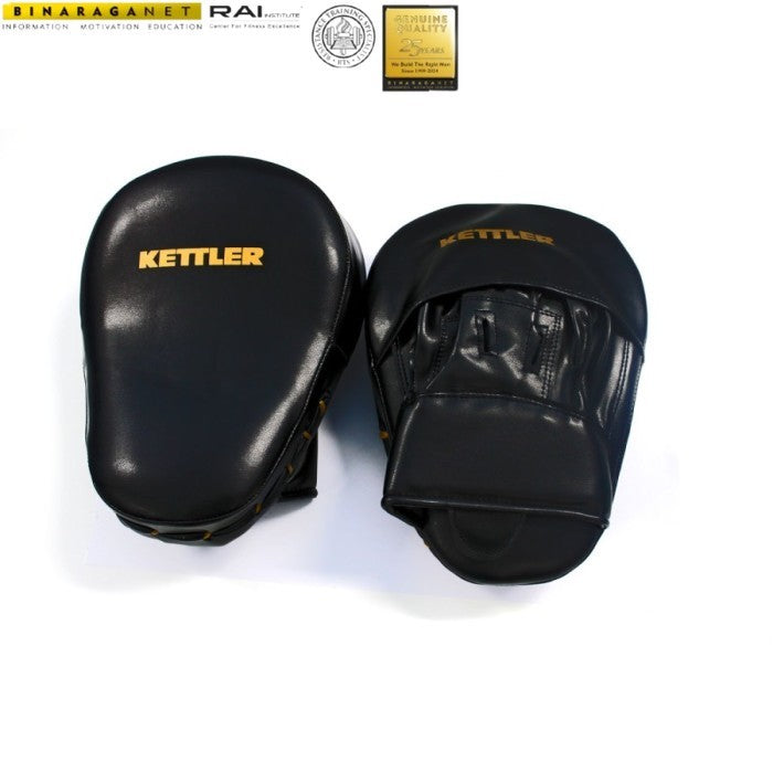 KETTLER Punching Mitts / Target Pad - BLACK/GOLD 622-000