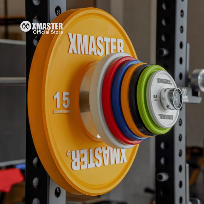 XMASTER Change Plate gym Weight Plate Fitness CrossFit Weightlifting  Powerlifting ROGUE ELEIKO - 0.5kg Sepasang