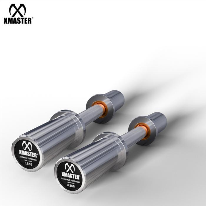 XMASTER Loadable Dumbbell Mini Barbell Fitness Gym Max Load 120KG CrossFit ROGUE ELEIKO - 5kg 1pcs