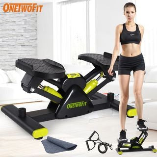 OneTwoFit Mini Stepper V-shape Air Climber Steper Walker Glider Steper
