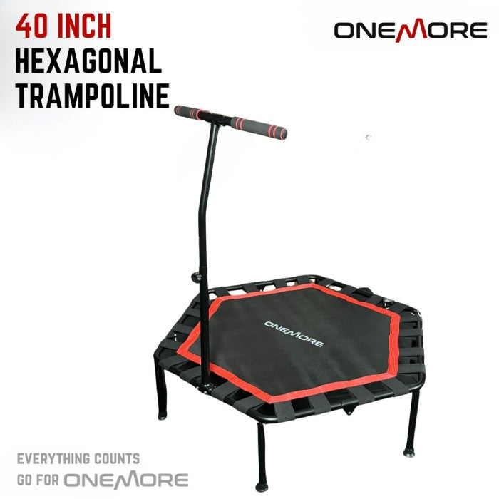 ONE MORE Trampoline Fitness Trampolin Dewasa Olahraga