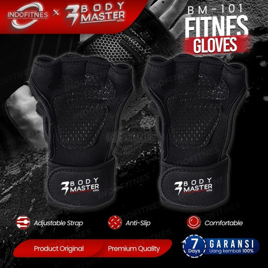 BODYMASTER Fitness Gloves BM-E101 - Sarung tangan Sports Training