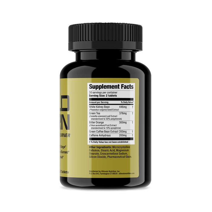 Ultimate Nutrition Gold Burn NEW!!! suplemen fitness / suplemen gym / suplemen protein / massa otot / bakar lemak