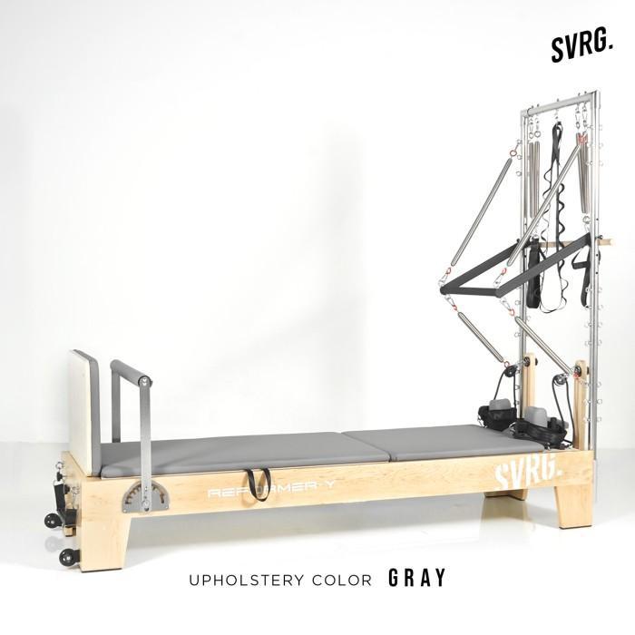 Pilates Reformer Y - Half Tower - SVRG - Gym Pilates Yoga - Black